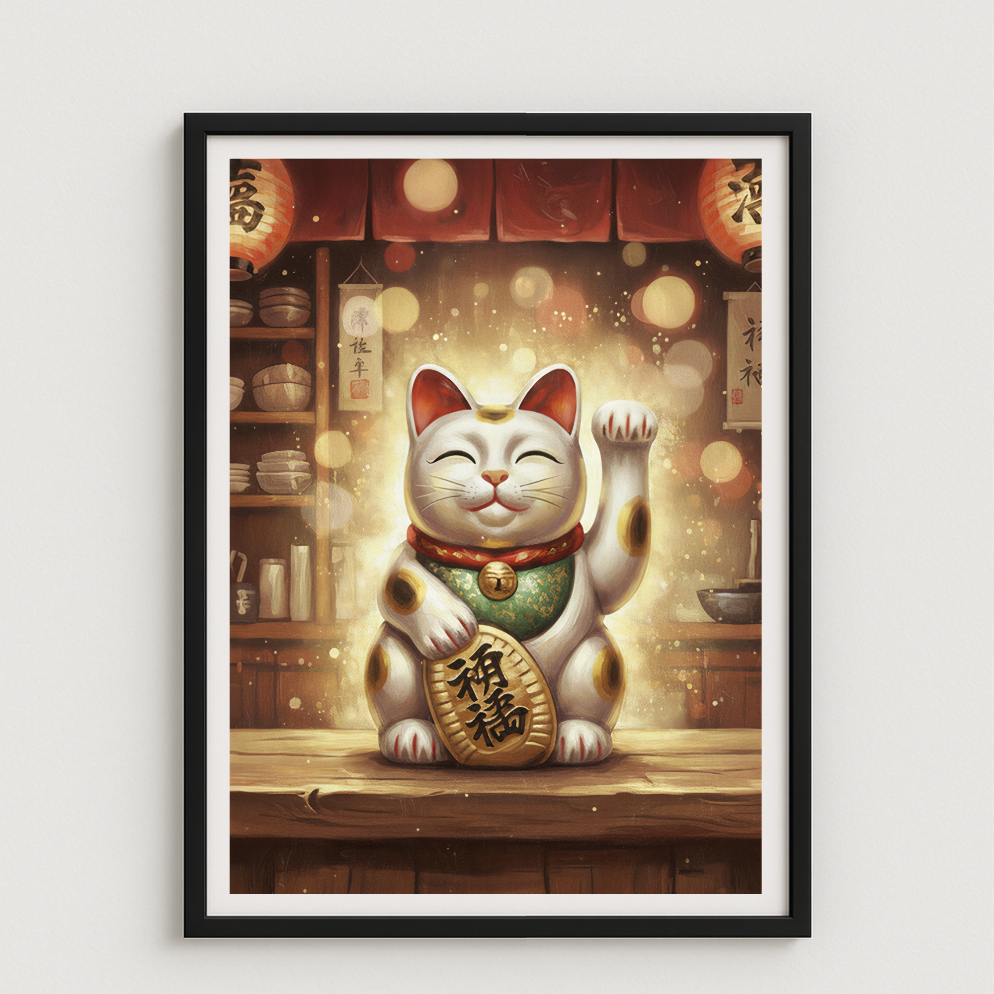 Maneki Neko (Japanese Lucky Cat) Cat01