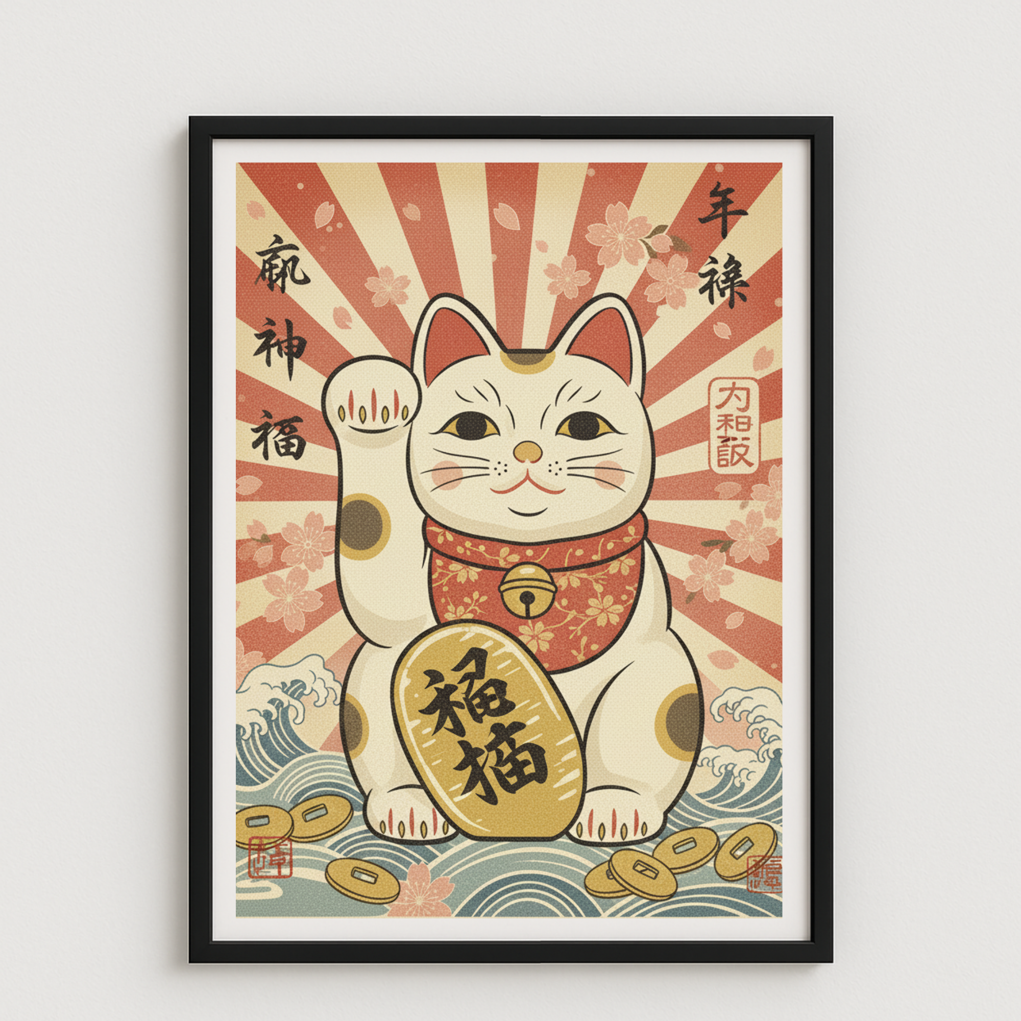 Maneki Neko (Japanese Lucky Cat) Cat02