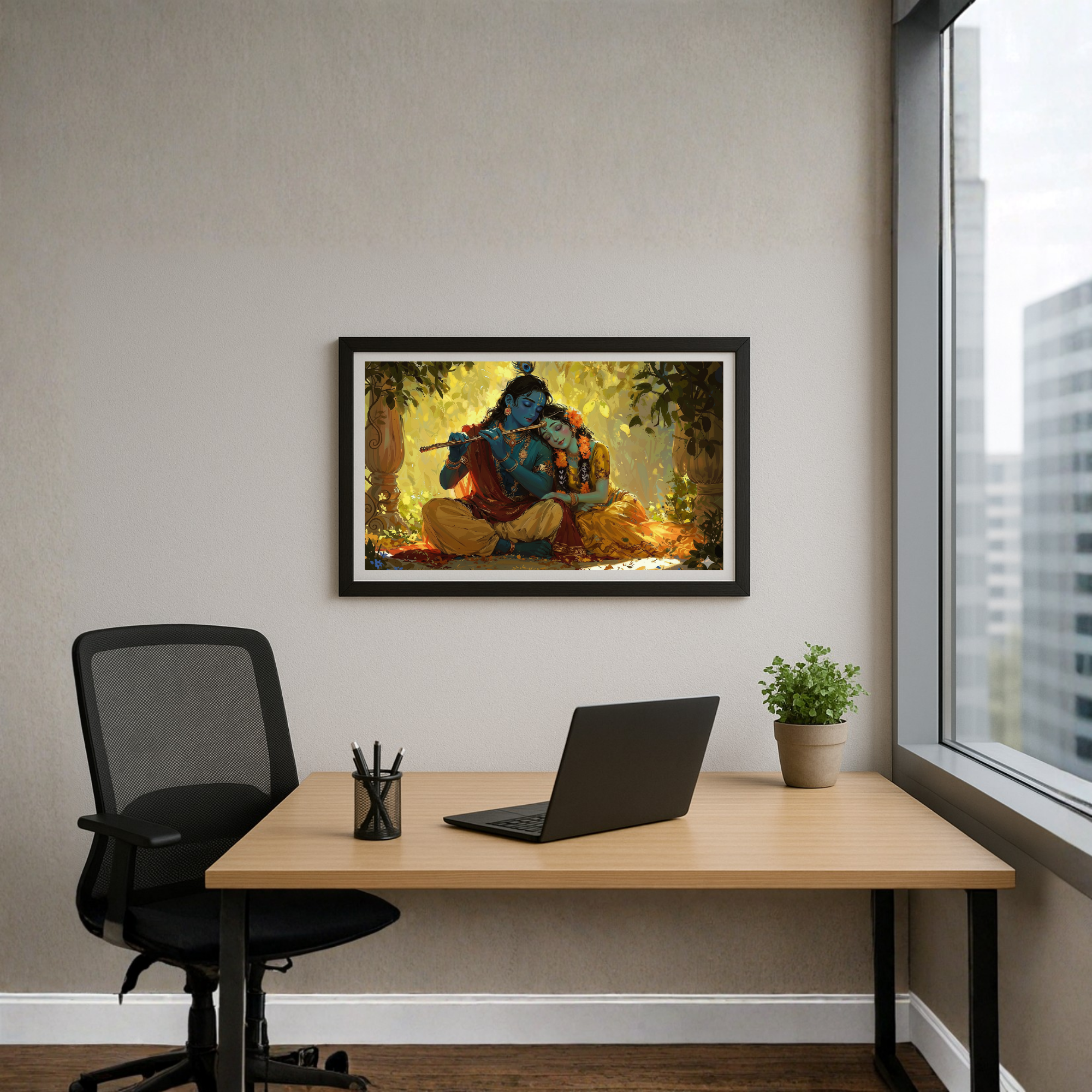 Divine Melody – Radha Krishna Eternal Love RK01