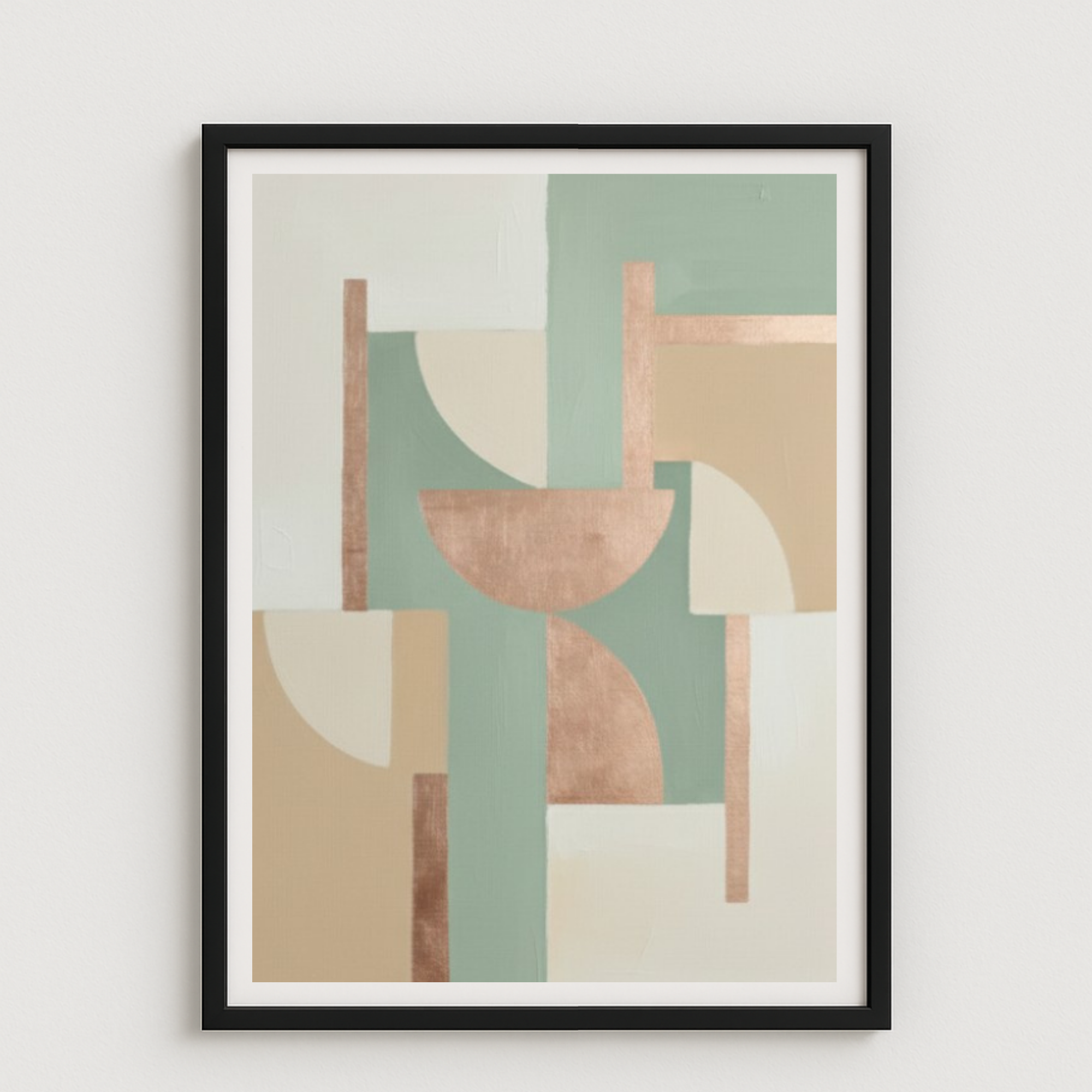 Modern Geometric Harmony – Abstract Minimal #ABT07