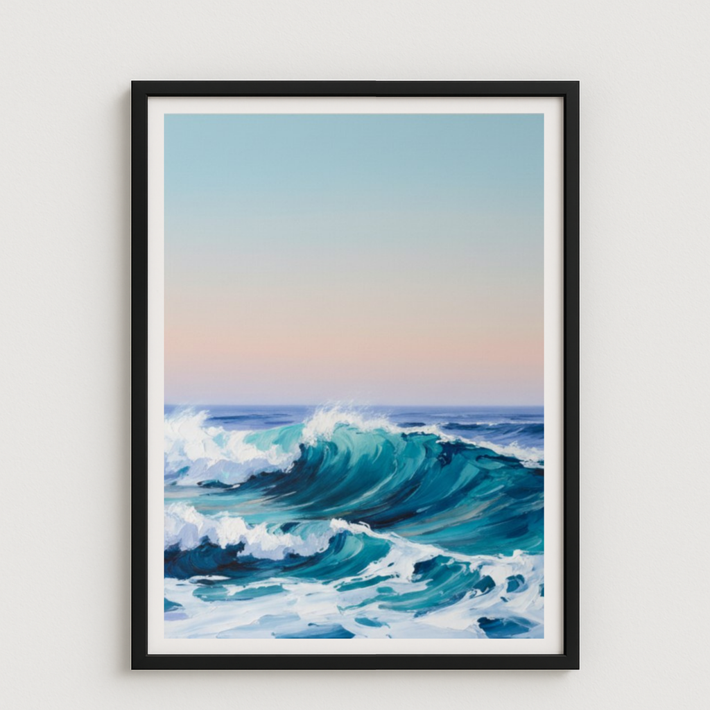 Ocean Serenity – Abstract Wave #ISP06