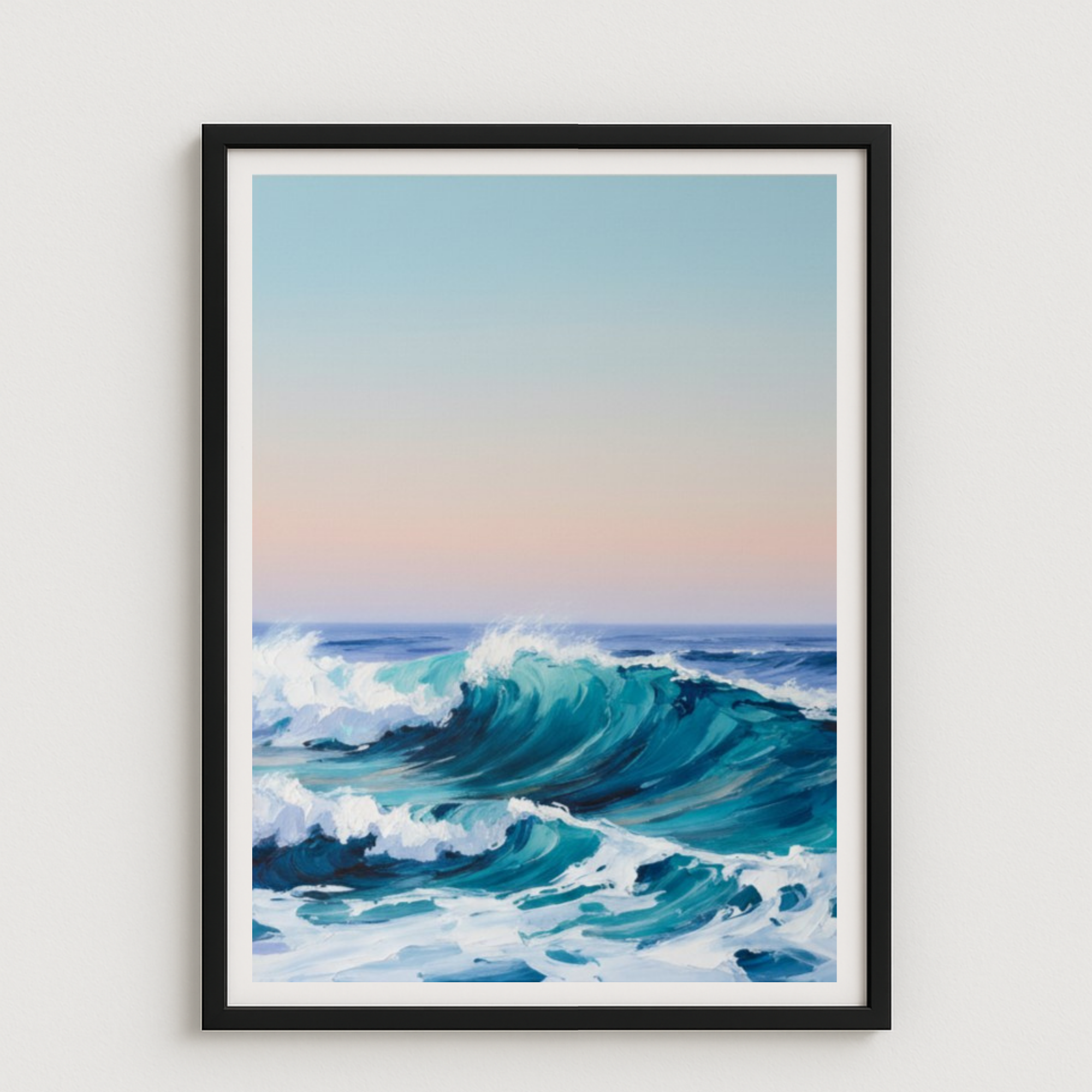 Ocean Serenity – Abstract Wave #ISP06