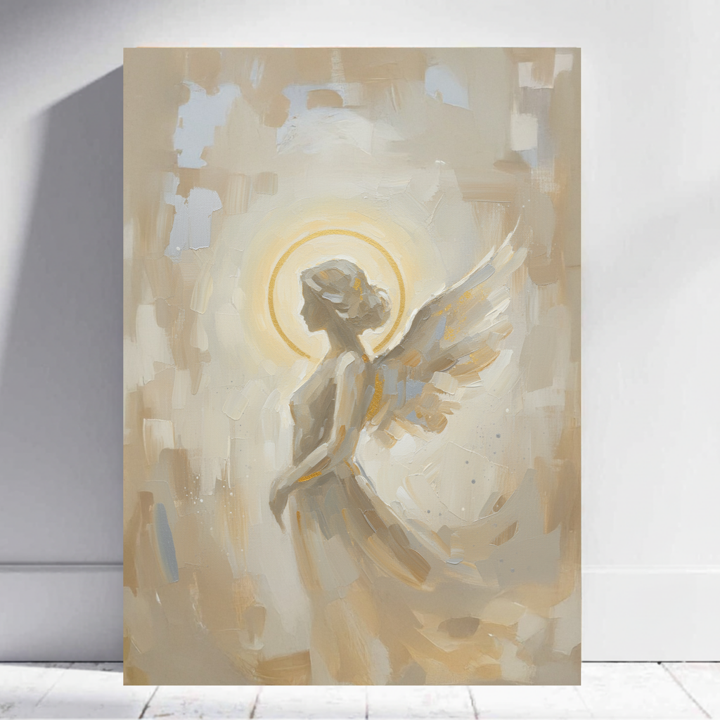 Serene Angel Abstract Painting #ABT03
