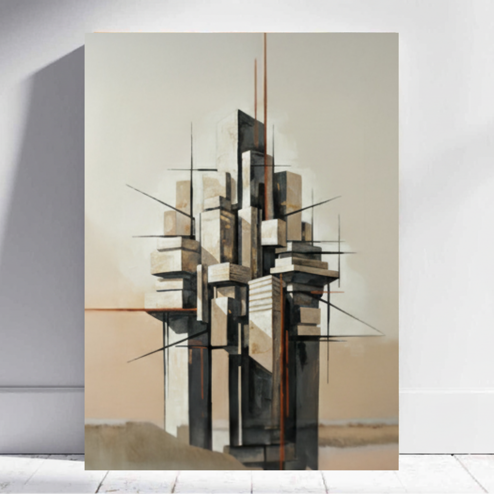 Cityscape Abstract Painting #ABT05