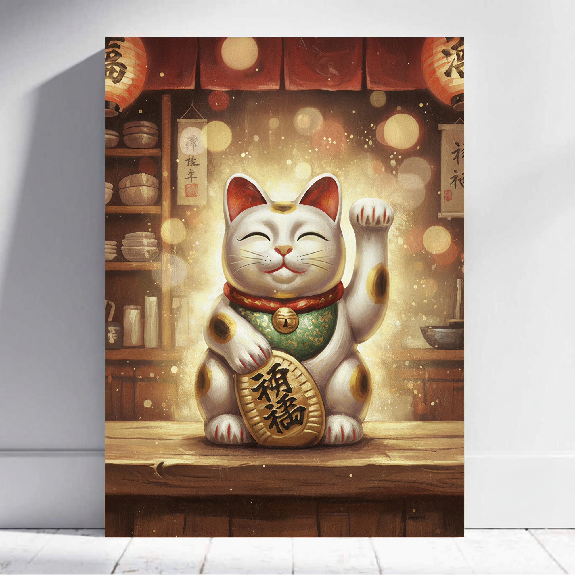 Maneki Neko (Japanese Lucky Cat) Cat01