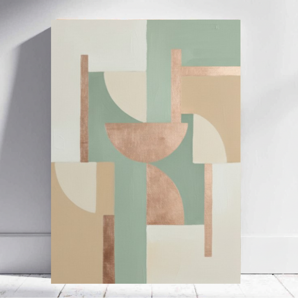 Modern Geometric Harmony – Abstract Minimal #ABT07