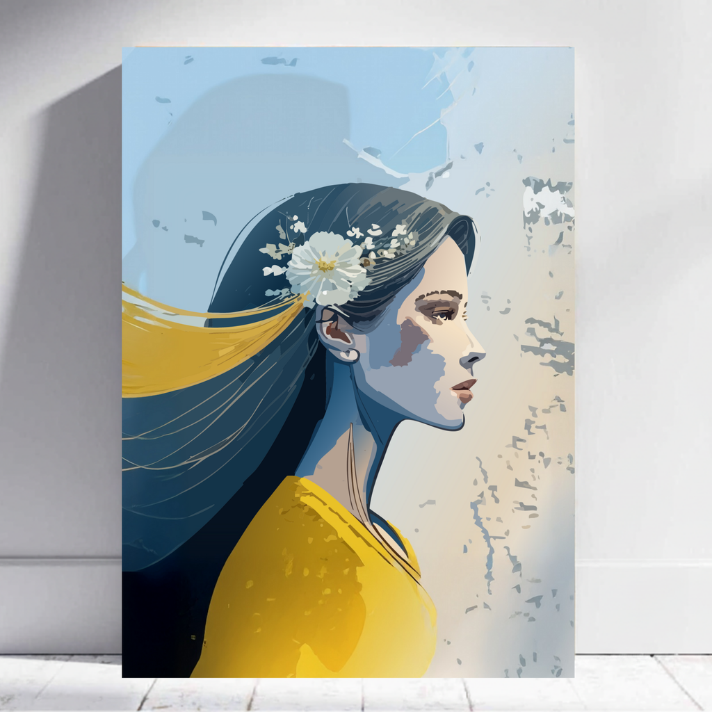 Golden Serenity BOHO Painting #BH05