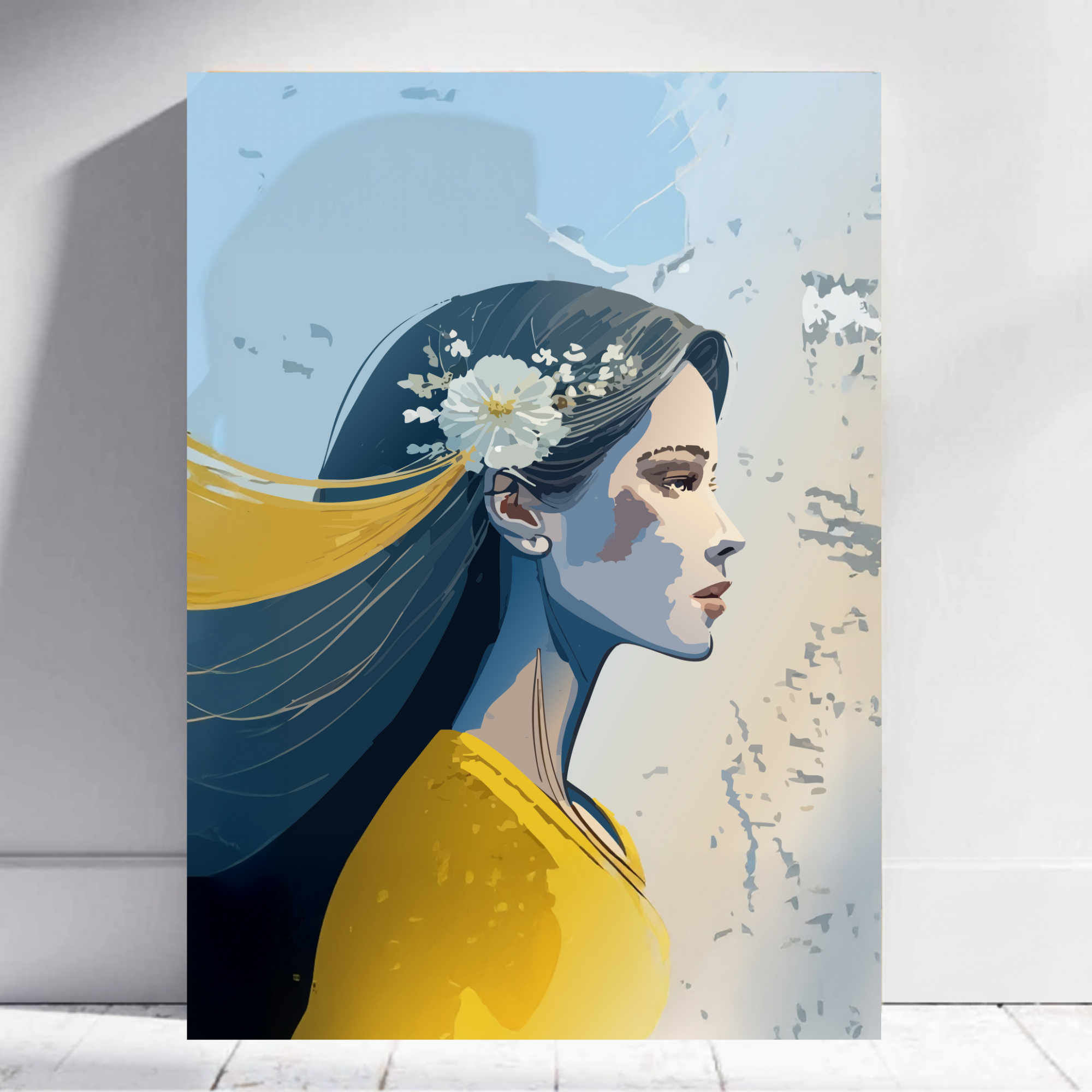 Golden Serenity BOHO Painting #BH05