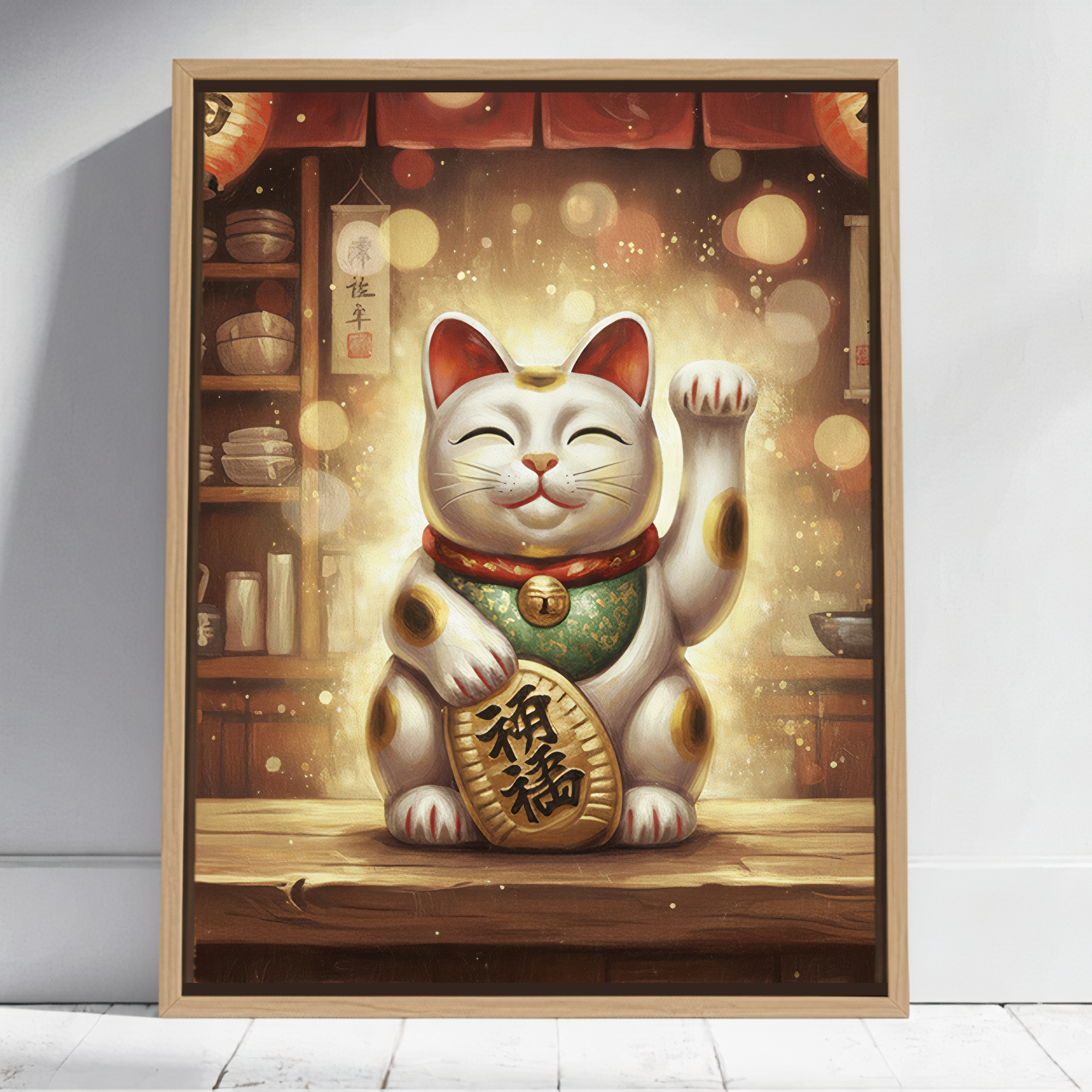 Maneki Neko (Japanese Lucky Cat) Cat01