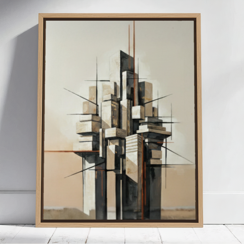 Cityscape Abstract Painting #ABT05
