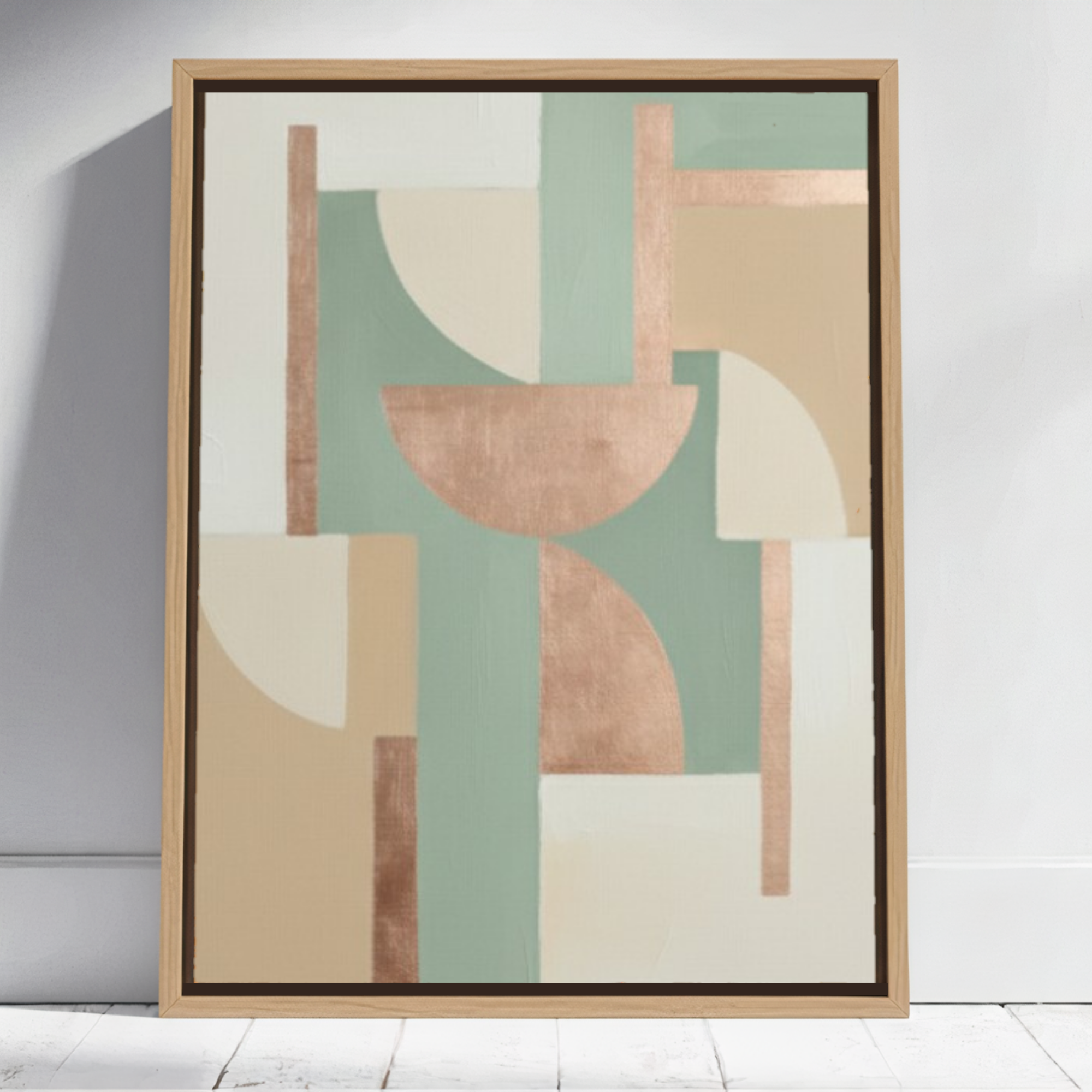 Modern Geometric Harmony – Abstract Minimal #ABT07