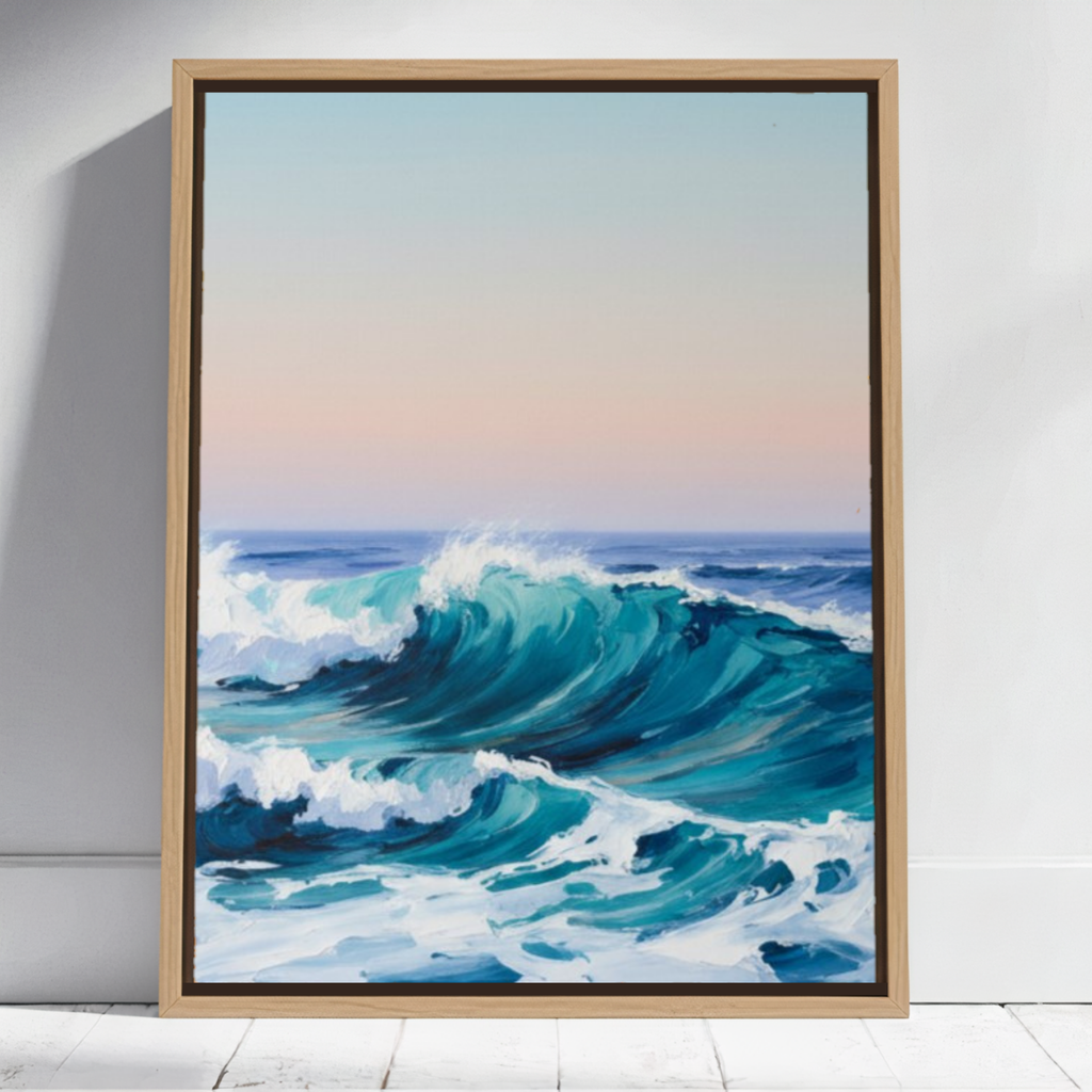 Ocean Serenity – Abstract Wave #ISP06