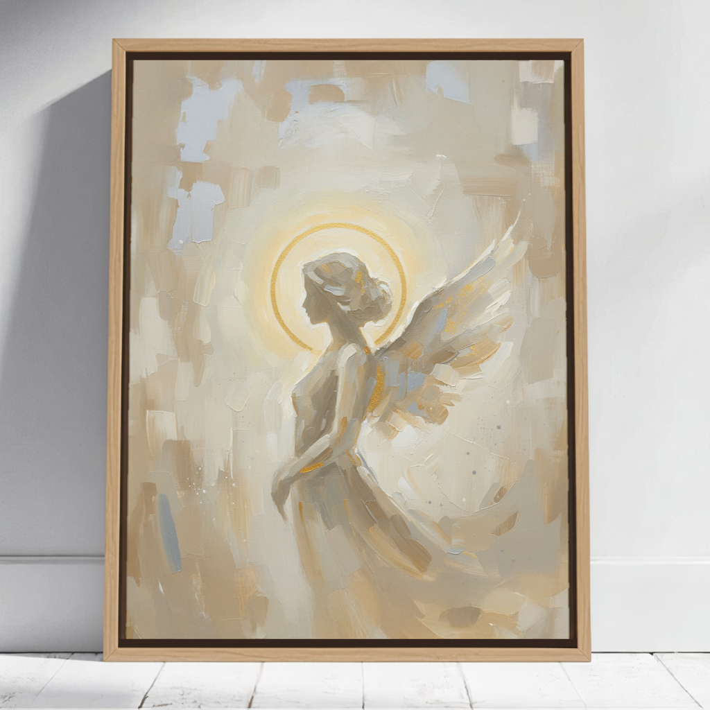 Serene Angel Abstract Painting #ABT03
