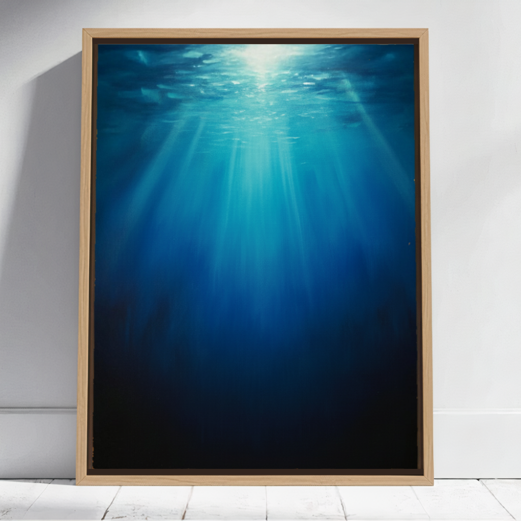 Ocean Light Abstract Painting #ABT04