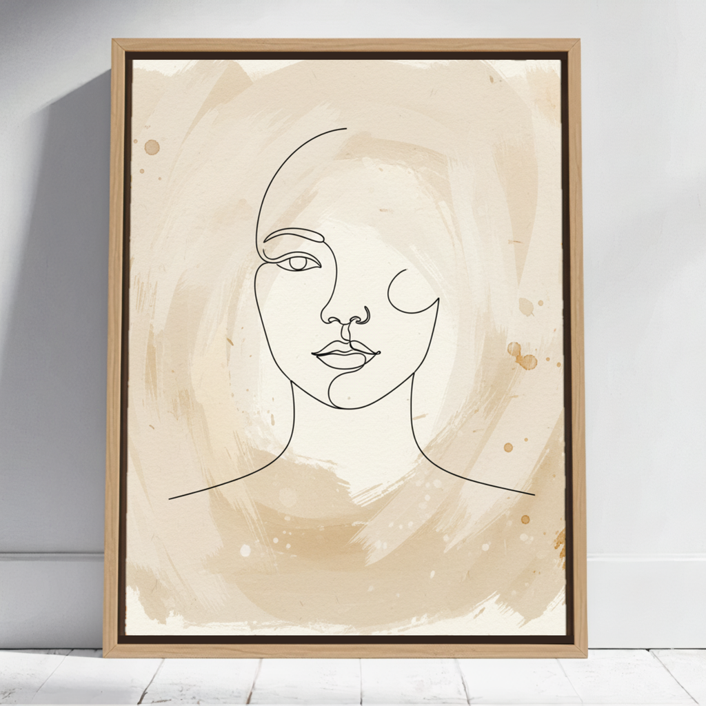 Minimal Line Art – The Calm Within BH10