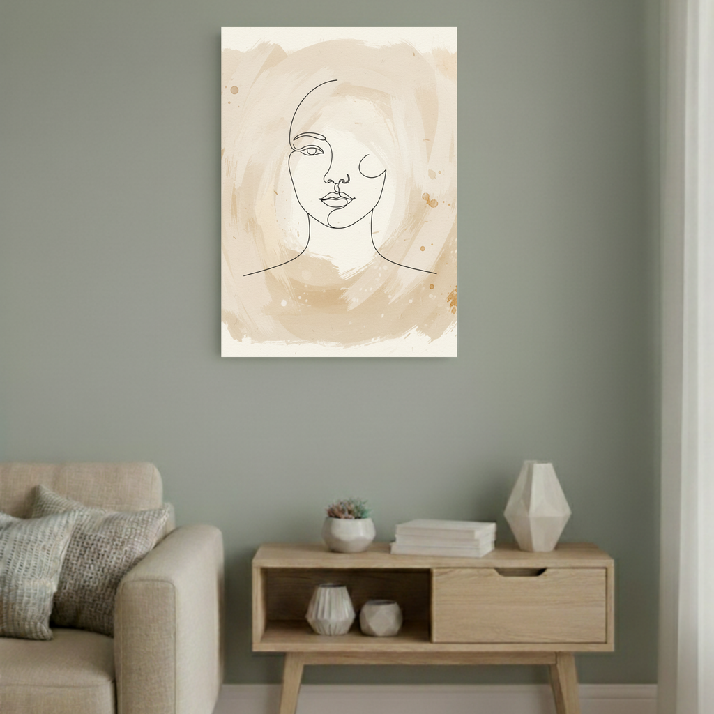 Minimal Line Art – The Calm Within BH10