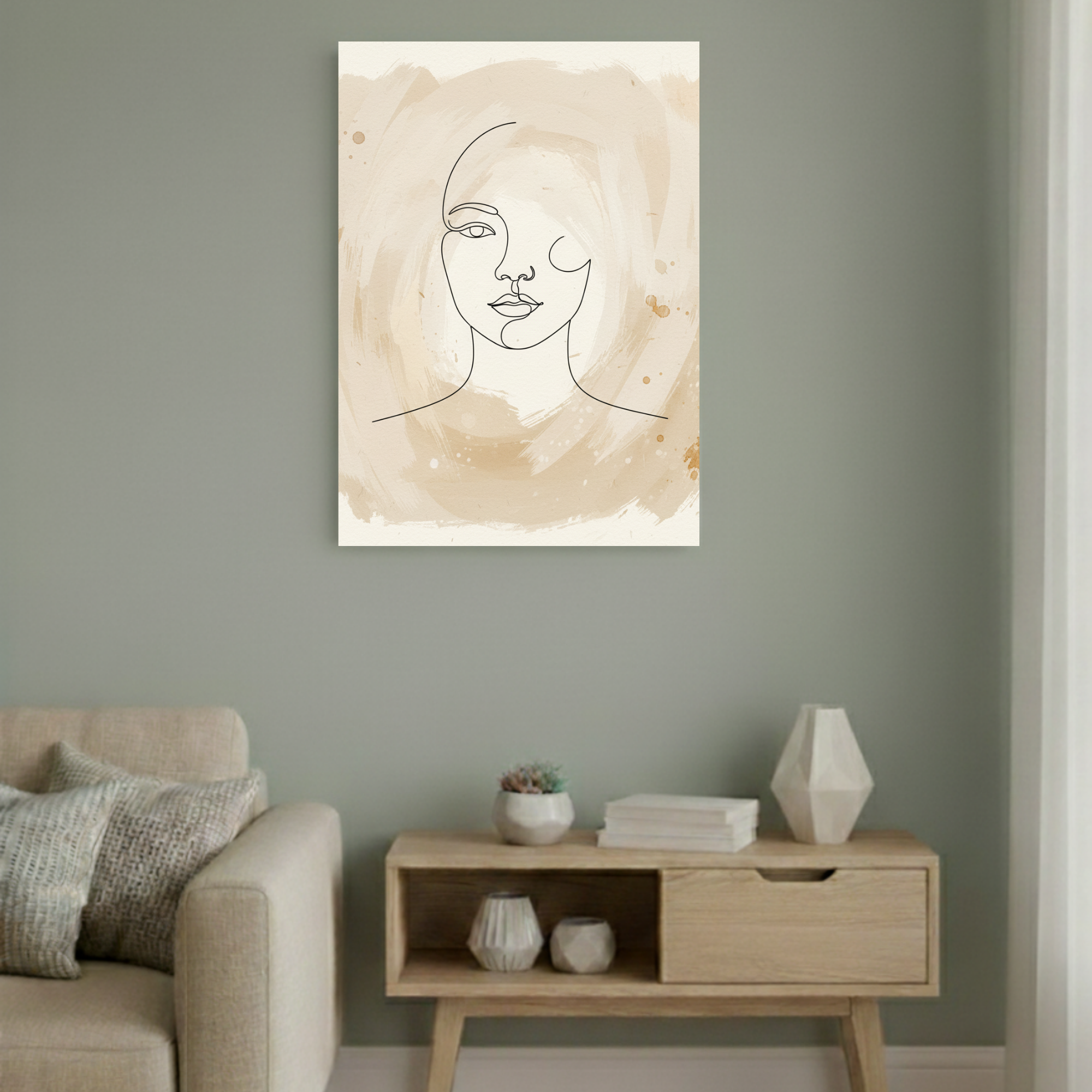 Minimal Line Art – The Calm Within BH10