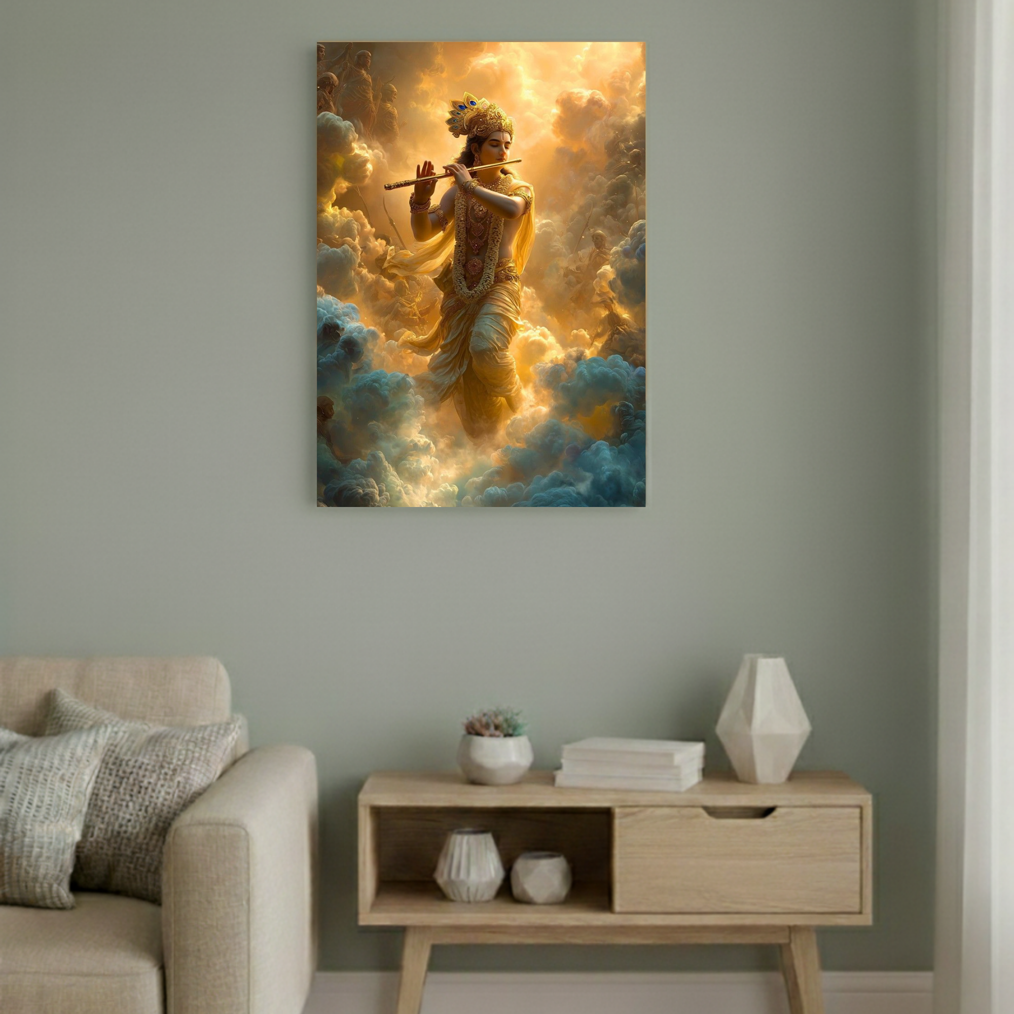 Shree Krishna LK005: A Celestial Masterpiece #LK005