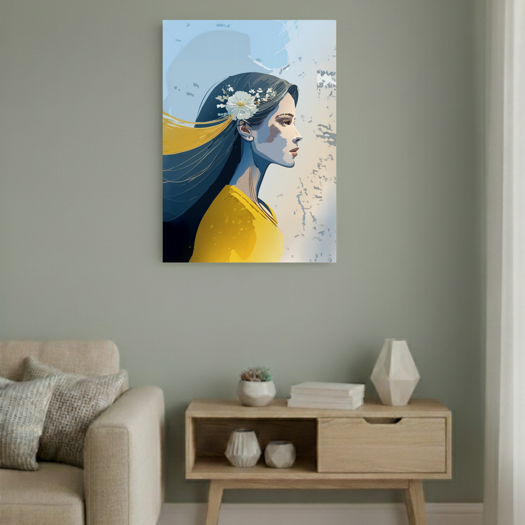 Golden Serenity BOHO Painting #BH05